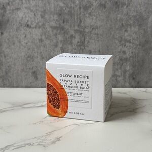 Glow Recipe Papaya Sorbet Enzyme Cleansing Balm – 3.38 fl. oz / 100 mL